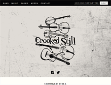 Tablet Screenshot of crookedstill.com